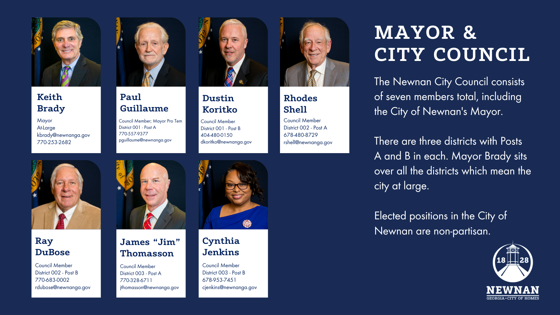 Mayor and Council Introduction