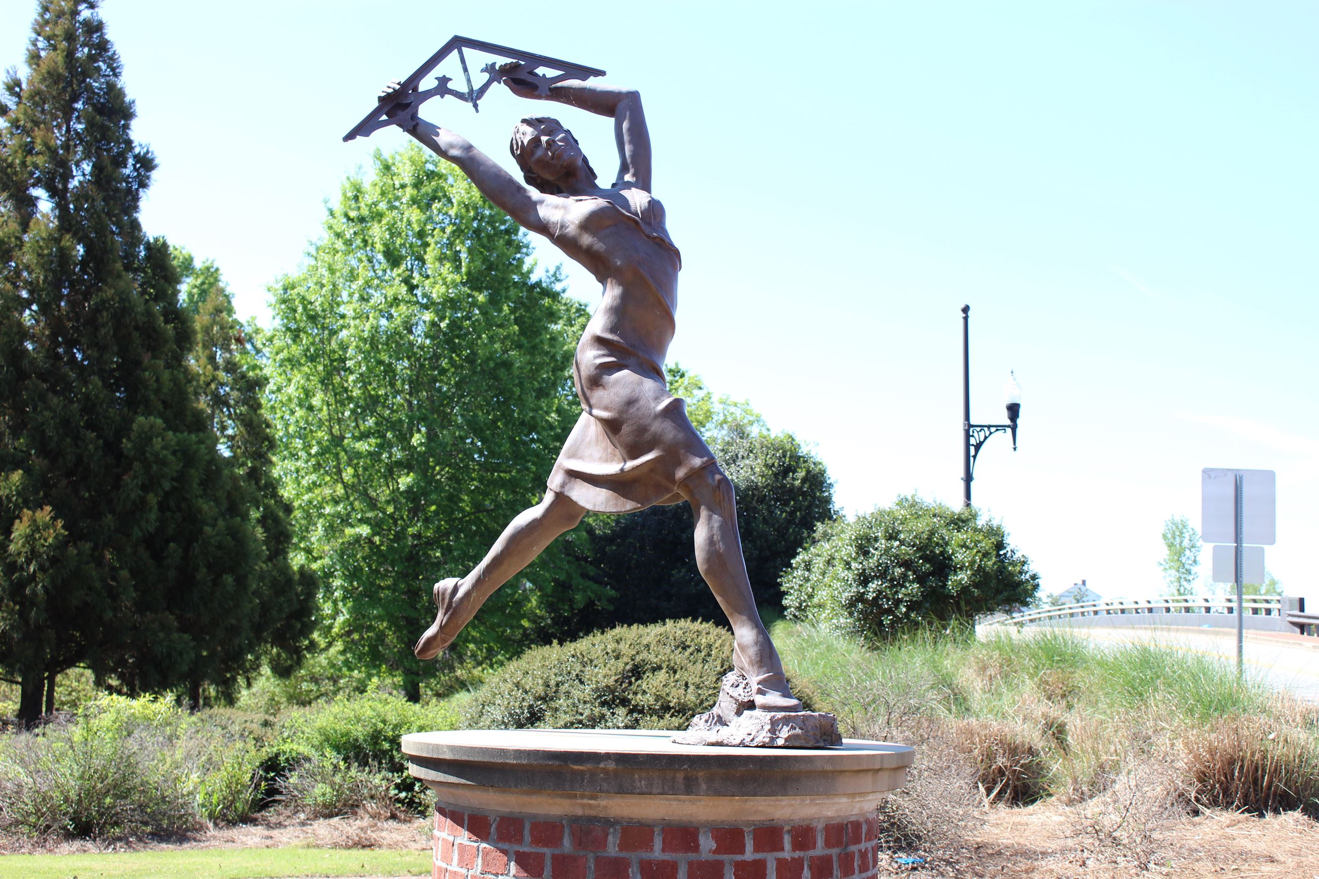 Greenville Street Park LaGrange Street Statue
